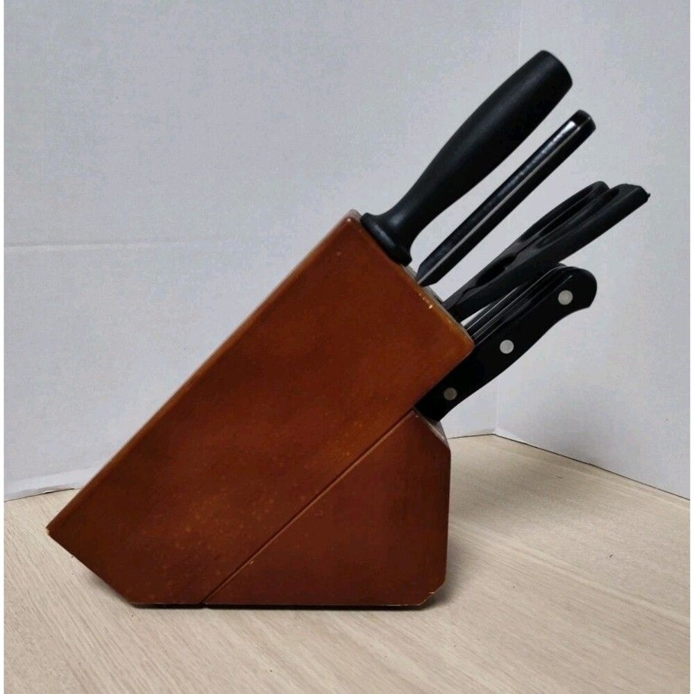 JA Henckels 9 Piece Solution Fine Edge Knife Block Kitchen Cutlery Set‎ India